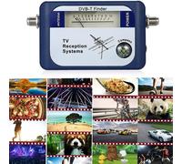 Puntatore misuratore segnale antenna digitale terrestre con bussola sat finder