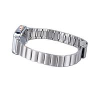 Puntatore Orologio, Movimento Al Quarzo Anti -sbiadimento della Moda Lussuosa Impermeabile per le Donne per Affari (Cinturino d'argento con quadrante viola)