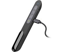 Puntatore Presentatore Wireless Presenter Ricaricabile Telecomando Presentazioni Powerpoint con Volume Collegamento Ipertestuale, Telecomando Slide PC Penna Presentazioni per Computer Mac