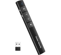 Puntatore Presentatore Wireless Presenter Telecomando Presentazioni Powerpoint, 2.4GHz Telecomando Computer Slide PC Pointer per Presentazione, Insegnamento, Ufficio, Conferenze
