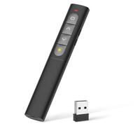 Puntatore Presenter Wireless per Presentazione Powerpoint da 2.4GHZ, Telecomando Slide PC Pointer Penna Telecomando Senza Fili per Cambio Slides Powerpoint Prezi Keynote