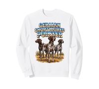 Puntatore Tedesco a Pelo Corto per Amanti dei Cani Anni '80 GSP GSP Uomini Donne Felpa