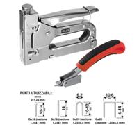 Puntatrice chiodatrice manuale 41 PLUS VALEX 1455642 sparapunti