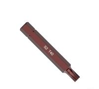 Punte a bussola in metallo per cacciavite elettrico da 75 mm, codolo esagonale, compatibili con T40, T45, T50, T55, punte ad alta coppia per uso con chiave inglese (T40)