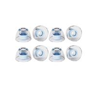 Punte Auricolari Sostitutive per Auricolari NICEHCK C04 Cappucci In Silicone Liquido C04 Punte Auricolari Flessibili per La Riduzione del Rumore SS SM