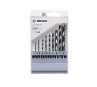 PUNTE BOSCH ELICOIDALI HSS 2-8 mm PER FERRO -SERIE DA 9 PZ-