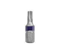 Punte Cacciavite Torx 20 Inviolabile (2 pezzi). Acciaio S2 al cromo vanadio. Punte esagonali, punte,