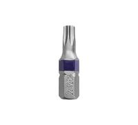 Punte Cacciavite Torx 25 Inviolabile (2 pezzi). Acciaio S2 al cromo vanadio. Punte esagonali, punte,