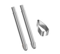 Punte capacitive della penna del metallo di durevolezza Per Pro7 6 5 4 Laptop Alta Precisione Capacitivo Pennini Sostituzione Con Clip In Metallo