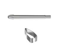 Punte capacitive della penna del metallo di durevolezza Per Pro7 6 5 4 Laptop Alta Precisione Capacitivo Pennini Sostituzione Con Clip In Metallo