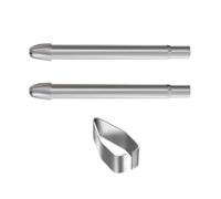 Punte capacitive della penna del metallo di durevolezza Per Pro7 6 5 4 Laptop Alta Precisione Pennini Capacitivi Sostituzione Con Metallo Clip Styluses Pennini