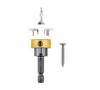 Punte con albero esagonale, kit trapano da svasatura | Counter Sink Punte per legno con profondità regolabile | Trapano per legno ispessito Punta conica per legno tenero, legno duro