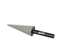 Punte coniche diamantate for rettifica grana 50-1500 con gambo da 6 mm, frese in resina, teste, utensile rotante wanglan(Grit 400)
