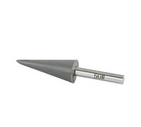 Punte coniche diamantate for rettifica grana 50-1500 con gambo da 6 mm, frese in resina, teste, utensile rotante wanglan(Grit 50)