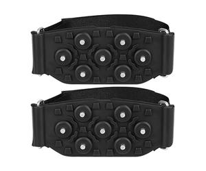 Punte da neve - in elastomero termoplastico, prestazioni di morso aggressive | Tenuta affidabile per i viaggi sui marciapiedi ghiacciati, il movimento delle spedizioni sui ghiacciai, il control