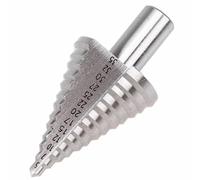 Punte da trapano a gradino rivestite in titanio da 5-35 mm HSS Punta a cono con scanalatura diritta Punta da trapano a cono in acciaio ad alta velocità for legno e metallo