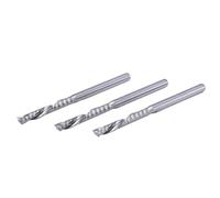 Punte da trapano, Confezione da 10 frese in metallo duro a taglio a compressione 3,175-8 mm for router CNC(6x25x50L)