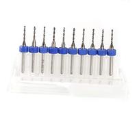 Punte da trapano in carburo, 10 pezzi PCB di stampa circuito in carburo micro punte per trapano CNC SMT (1,3 mm)