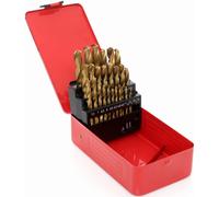 Punte da trapano in titanio per metallo, 29 pezzi KD10344