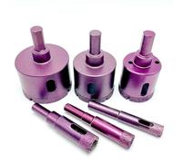 punte da trapano, punte da trapano per piastrelle, Punta for trapano con punta diamantata for fori di brasatura, taglierina for piastrelle, vetro, metallo, in carburo(20mm)