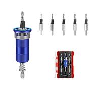 Punte da trapano svasate con gambo di arresto di profondità Aprifori Lavorazione del legno Strumento di perforazione di limite in acciaio al carbonio Strumento di foratura per smussatura del foro