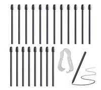 Punte del Pennarello per Remarkable 2 con Strumento di Installazione, 20 Pezzi Tips per Remarkable, Sostituzione Punta Penna Maker, Accessori Scrittura per Remarkable 1&2 Remarkable Maker Plus (Nero)