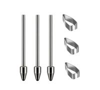 Punte della penna stilo di ricambio per reMarkable2 Paper Tablet Marker Plus, durevole lega di titanio metallo Touch Screen Penne Accessori per Tablet, con 4096 sensibilità alla pressione (3PCS)