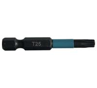 Punte Di Cacciavite Torx Impatto Nere T25 X 50Mm, Confezione Da 10 - E-12435