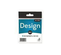 Punte di design semitrasparenti n04 - 50 punte Beauty Nails