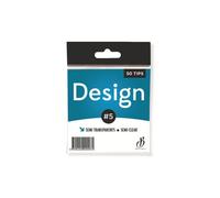 Punte di design semitrasparenti n05 - 50 punte Beauty Nails