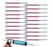 Punte di miscelazione per miscele di resina e resina epossidica | 20 di colla, mixer per miscelatori e colla - per rinforzo e riparazione di crepe in calcestruzzo in ingegneria