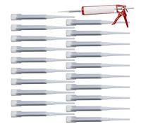 Punte di miscelazione per Resina e Resina Epossidica,20 Applicatore Colla - Ugello Di Miscelazione Per Resina E Colla - Per Rafforzamento Di Costruzione E Riparazione Di Crack In Ingegneria