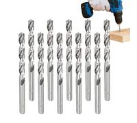 Punte di precisione - Utensili per la lavorazione del legno in metallo, set di 10 punte ad alta lucentezza con finitura a lunga durata, uso multi-materiale per dettagli meccanici, falegnami p