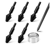 Punte di ricambio compatibili con Lenovo Precision Pen 2-5 punte di ricambio adatte per Precision Pen 2, punte di ricambio per penna Lenovo per laptop, punte di ricambio non per Precison Pen 3