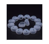 Punte di ricambio in silicone per auricolari da 15-16 mm 10 paia Transparent