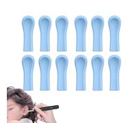 Punte di ricambio in silicone per la pulizia delle orecchie, testine di ricambio per la rimozione del cerume, smontaggio rapido, accessorio riutilizzabile per la maggior parte dei dispositivi visivi