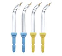 Punte di ricambio parodontali/tascabili compatibili con Waterpik Water Flossers e altre marche di irrigatori orali (confezione da 4)