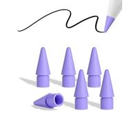 Punte di ricambio per Apple Pencil Pro, punte per Apple Pencil di seconda generazione/1a generazione/USB-C, resistenti all'usura, con scatola portaoggetti, set di pennini compatibili con Apple Pen