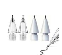 Punte di ricambio per Apple Pencil Pro, punte per matita Pro, adatte per Apple 2a e 1a generazione USB-C Logitech Crayon Digital Pen, punte ad ago con custodia, iPad Pro silenzioso