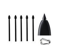 Punte di ricambio per Galaxy S24 Ultra S Pen 5 pezzi, punte di ricambio per Samsung Galaxy S24 S25 Ultra S23 Ultra S Pen Punte Tab S9 Tab S8 Penna Touch Pen S Pen Punte di ricambio (nero)