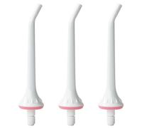 Punte di ricambio per idropulsore Oralfree, Nicwell, Nicefeel, Coslis, Insmart, Mospro, Zerhunt Water Flosser, ugello a getto per irrigatore orale, bianco, confezione da 3