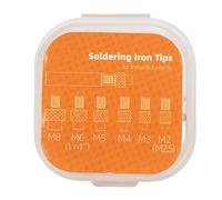 Punte di Saldatura per Stampante 3D, M2 M2.5 M3 M4 M5 M6 Inserti Filettati da 1/4 di Pollice M8 per Kit di Inserti per Set di Calore per Stampa 3D in Plastica, Punta per Inserto
