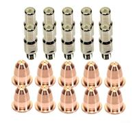 Punte e ugelli per torcia al plasma, 20 pezzi (10 elettrodi + 10 ugelli) per Klutch 275i 375i P400DV P300i, WSP-08001/WSP-08002,