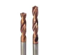 Punte elicoidali in metallo duro 3D e 5D, punte for metallo, foratura di fori for ferro, acciaio, alluminio rivestito, uso generale(12.2mm,5D)
