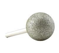Punte for rettifica diamantate rotonde da 40 mm, testa sferica 1-9/16", frese for intaglio rivestite con sfera, grana 80-3000, utensili lapidari for pietra wanglan(80 Coarse)