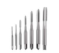 Punte for trapano con filettatura UNF for macchina HSS, scanalatura dritta 0-80 4-48 5-44 6-40 12-28 9/16-18 5/8-18 3/4-16 7/8-14(5PCS,6-40UNF)