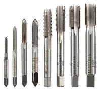 Punte for trapano, set di punte HSS, 1 pezzo M3 M4 M5 M6 M8 M10 M12 M15, vite a scanalatura dritta for macchina destra, tappo filettato metrico(M8x1.25)