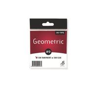 Punte geometriche semitrasparenti n09 - 50 punte Beauty Nails