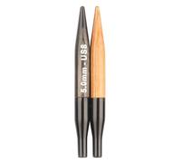 Punte Intercambiabili Knitter's Pride Day & Nite Mini in Acciaio 3.75mm - 5cm