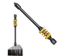 Punte magnetiche, Strong Magnetic Rainbow Spring Head, Anti-Slip Precision Shank for Electric Drilling Attachment, Extension Head for Electricians and Home Use